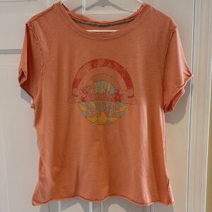Exquisite Paradox for Anthro Radiate Love Graphic Tee - Orange